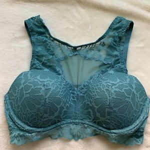 VS PINK Lace Push-up Bralette w/Underwire